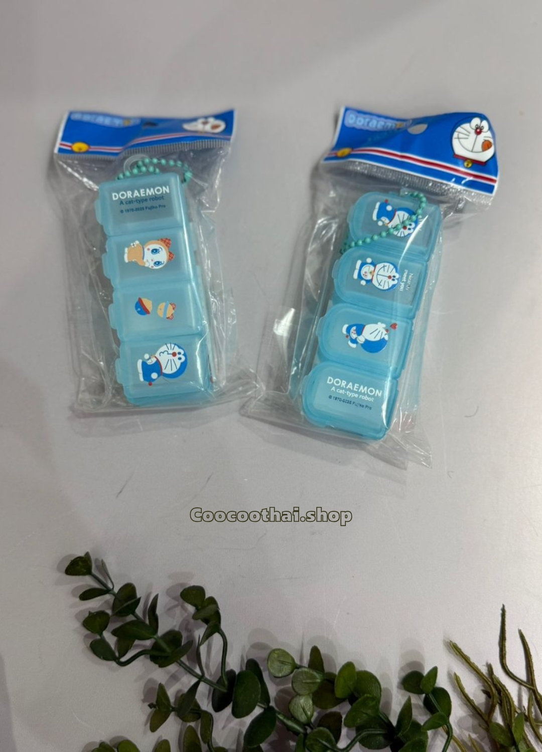 جعبه دارو ۴ قسمتی بلند با طرح کارتونی