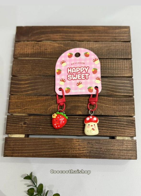 قارچ و توت فرنگی